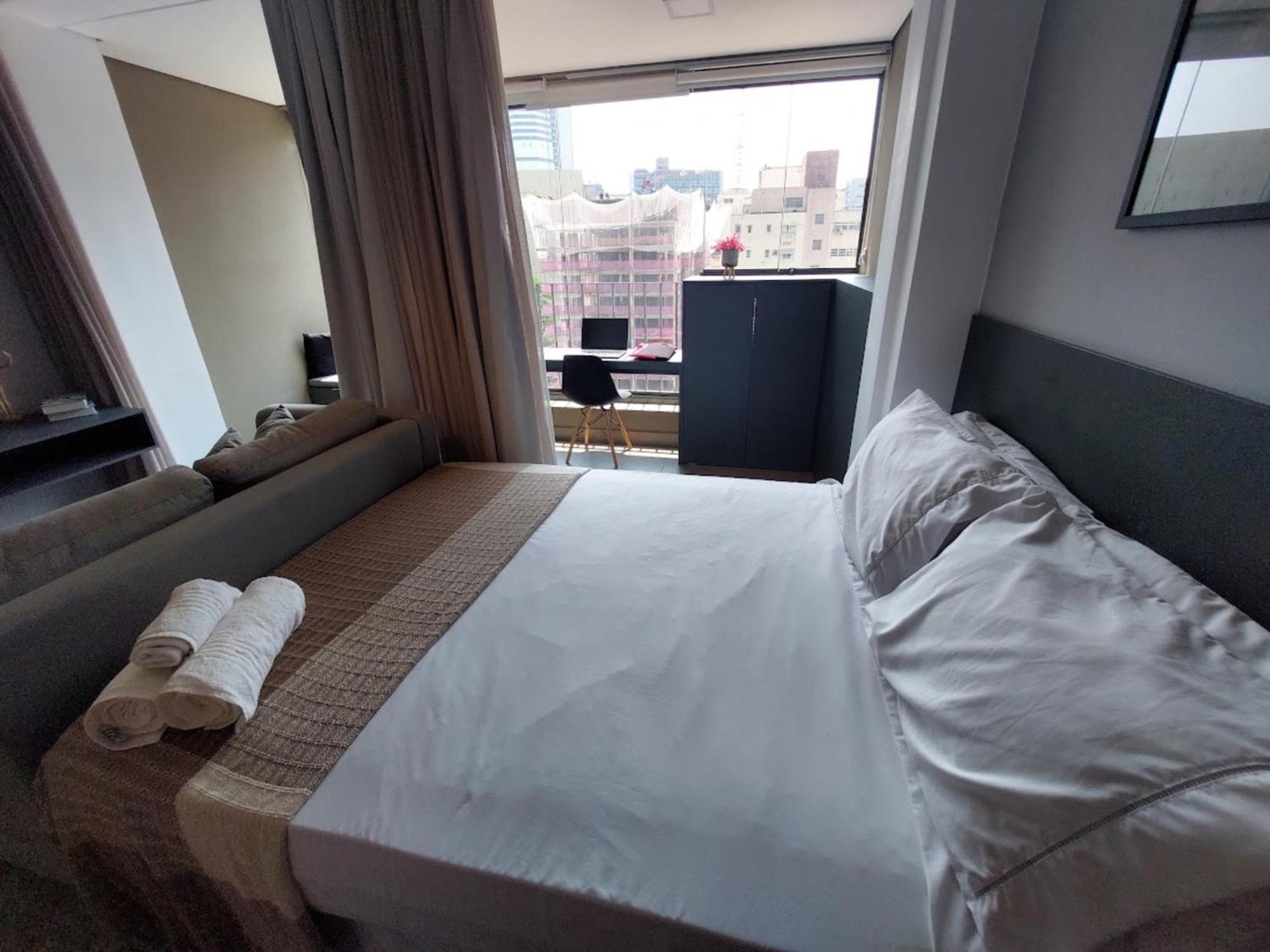 Book Sampa Apt.1208 Seu Refugio Prox. Metro Oscar São Paulo Exteriör bild
