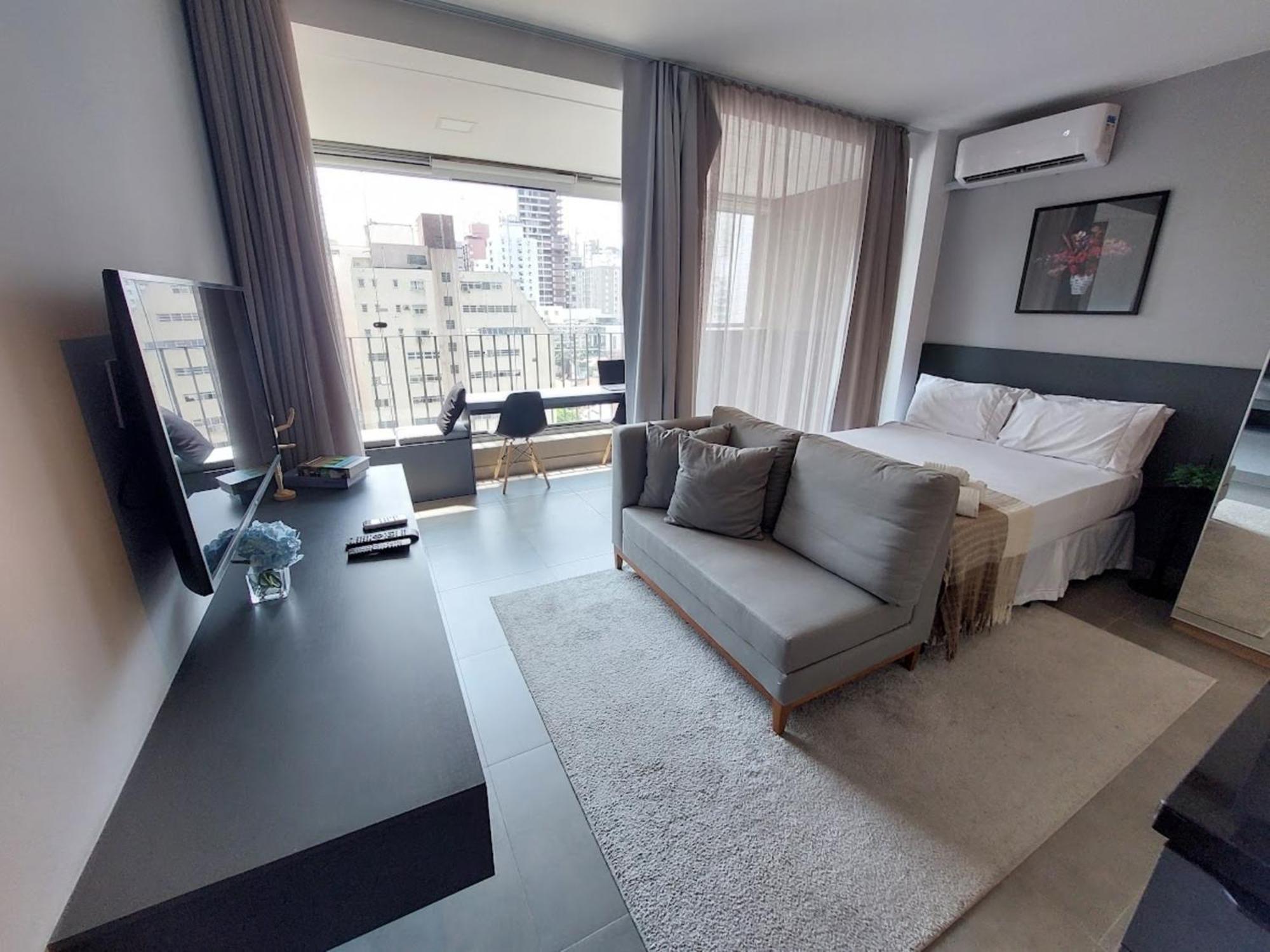 Book Sampa Apt.1208 Seu Refugio Prox. Metro Oscar São Paulo Exteriör bild